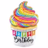 birthday party cupcake